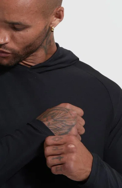 True Classic Active Hoodie Pullover In Black