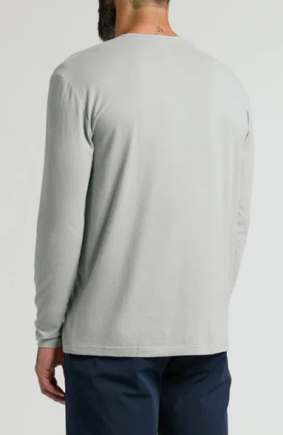 True Classic Performance Henley In Gray