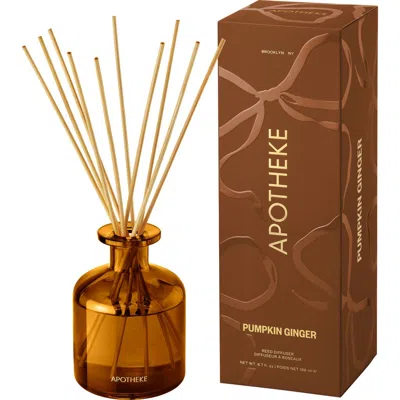 Apotheke Pumpkin Ginger Reed Diffuser In Gray