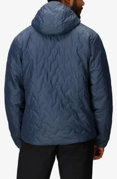 Marmot Men's Monoquilt Hooded Jacket In Blue