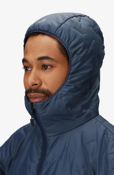 Marmot Men's Monoquilt Hooded Jacket In Blue