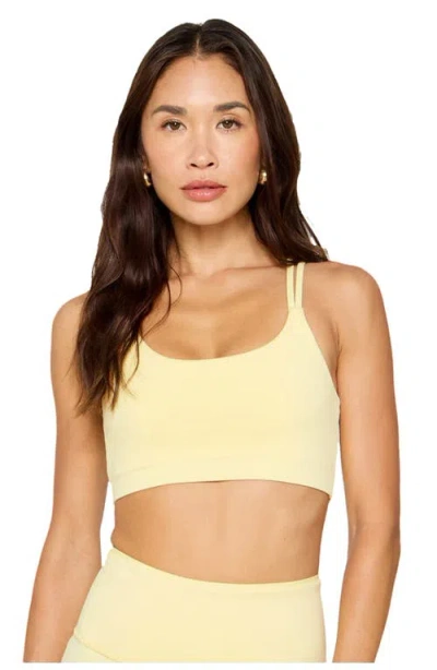 Fabletics Principal Low Impact Bra In Yellow