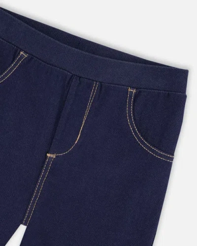 Deux Par Deux Jeggings In Blue