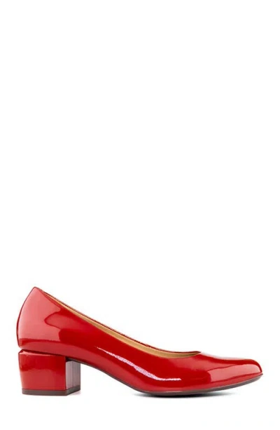 Marc Joseph New York Broad St 2.0 Patent Leather Pump In Red