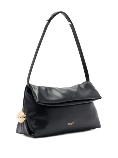 Liu •jo Modern Shoulder Bag Metallic Accents In Metallic
