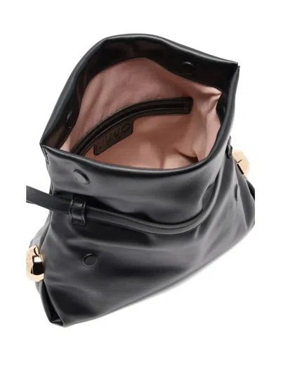 Liu •jo Modern Shoulder Bag Metallic Accents In Metallic