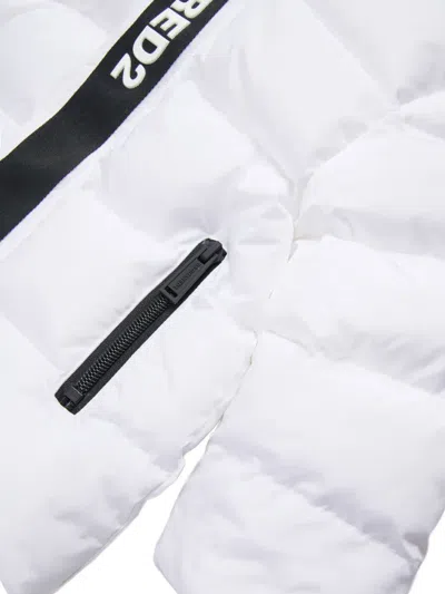 Dsquared2 Logo-embossed Jacket In White