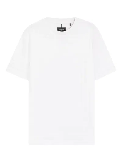 Hugo Boss X Aston Martin T-shirt With Embossed Logo In White