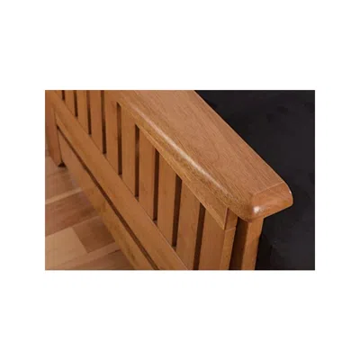 Kodiak Phoenix Frame-butternut Finish-linen Stone Mattress-storage Drawers In Brown