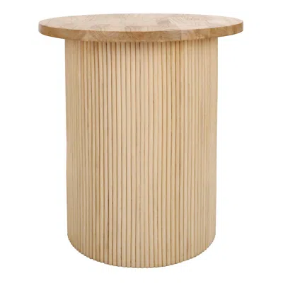 New Pacific Direct Kiefer Rattan Side/end Table W/ Wood Top