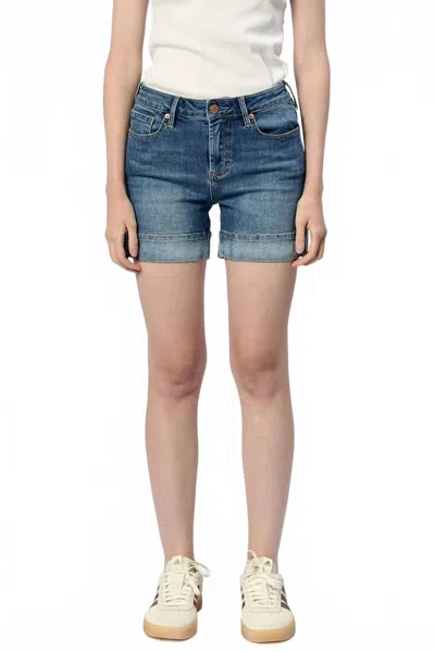 Dear John Denim Julian Denim Shorts In Lagoon In Blue
