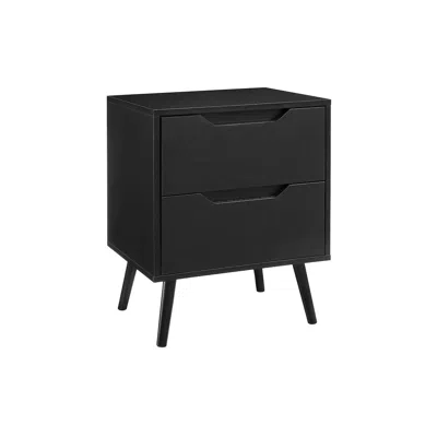 Monarch Accent Table, Living Room, Black Laminate, Modern, Contemporary In Black