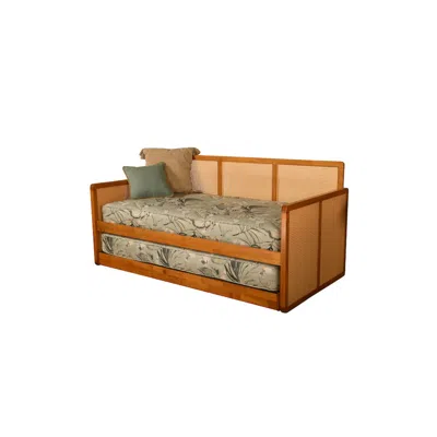 Kodiak Furniture Abaco Daybed-pop Up-honey Finish-takara Rain Mattresses