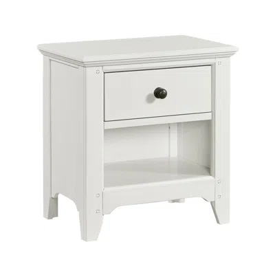 Intercon Nightstand, 1 Drawer In Seashell