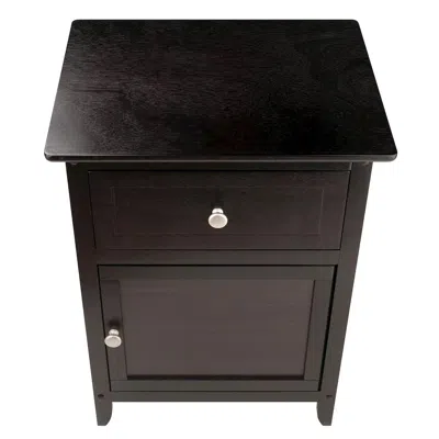 Winsome Wood Eugene Accent Table Espresso