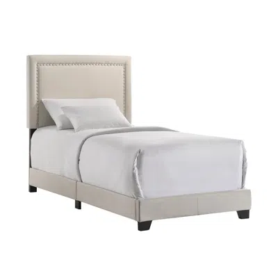 Intercon Zion Twin Uph Bed In Zion Fog Fabric
