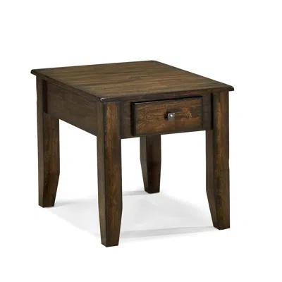 Intercon 22" X 28" End Table In Raisin
