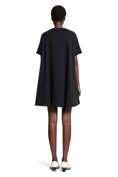 Loewe Trapeze Dress In Black