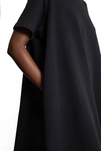 Loewe Trapeze Dress In Black