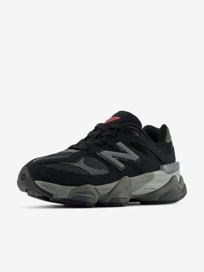New Balance 9060 Lace-up Sneakers In Black
