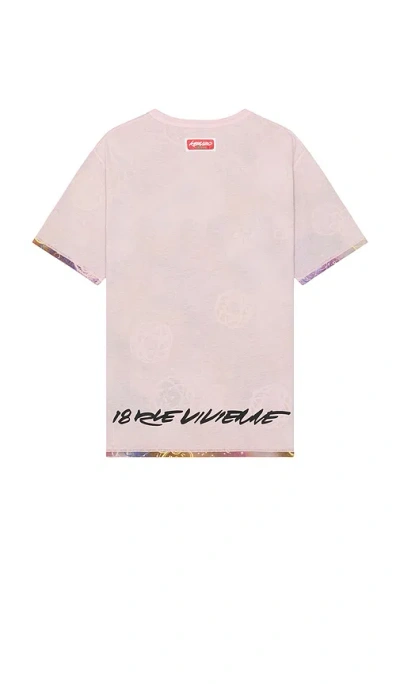 Kenzo Graphic Crew Neck T-shirt In Neutral