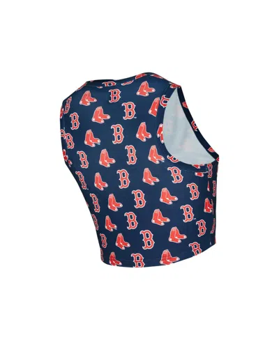 Concepts Sport Women'sâ 2-piece Navy Boston Red Sox Knit Tank Top And Skort Set In Multi