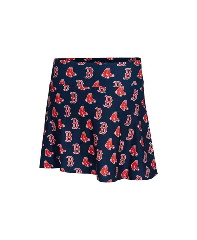 Concepts Sport Women'sâ 2-piece Navy Boston Red Sox Knit Tank Top And Skort Set In Multi