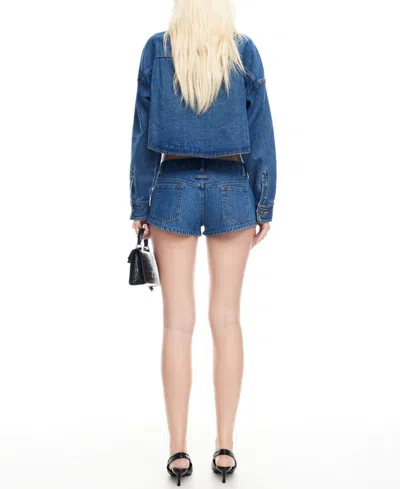 Lioness Sundrenched Shirt Mid Wash In Blue