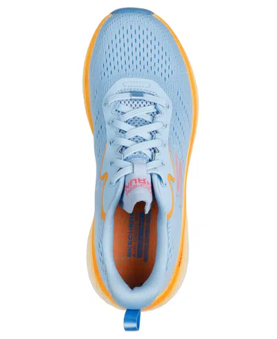 Skechers Women's Max Cushioning Elite 2.0 Athletic Running Sneakers From Finish Line In Blue,orange