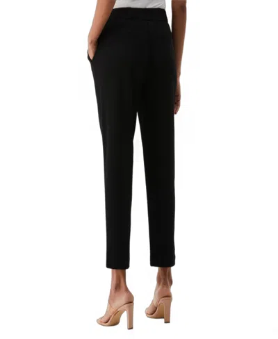 Rafaella Petite Easy Pull On Pants In Black