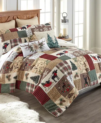 Your Lifestyle Dashing Patchwork 3-pc. Comforter Set, Queen In Multi