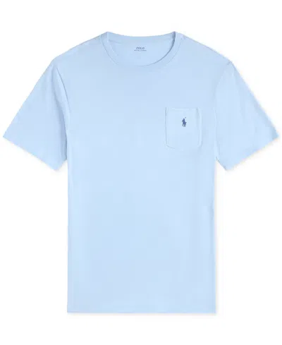 Polo Ralph Lauren Polo Pony-embroidered T-shirt In Blue