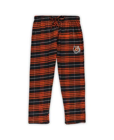 Concepts Sport Women's 2-piece Cincinnati Bengals Plus Size Script Top And Pants Sleep Set In Multi
