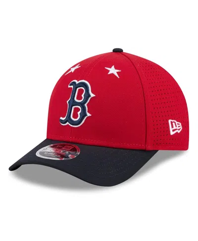 New Era Men's Red/navy Boston Red Sox 2025 Mlb All-star Game 9forty M-crown Adjustable Hat In Red