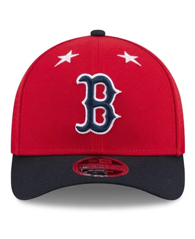 New Era Men's Red/navy Boston Red Sox 2025 Mlb All-star Game 9forty M-crown Adjustable Hat In Red