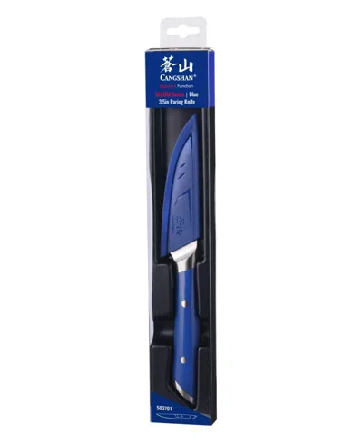 Cangshan Helena Series 3.5" Paring Knife With Sheath In Blue