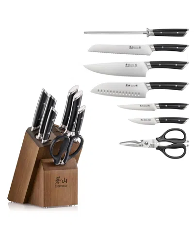 Cangshan Helena Series 8-pc. Knife Block Set In Black