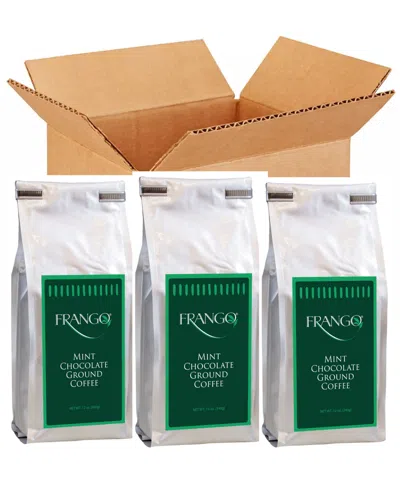 Frango Chocolates Chocolate Mint 12 oz Ground Coffee, 3 Pack In Transparent