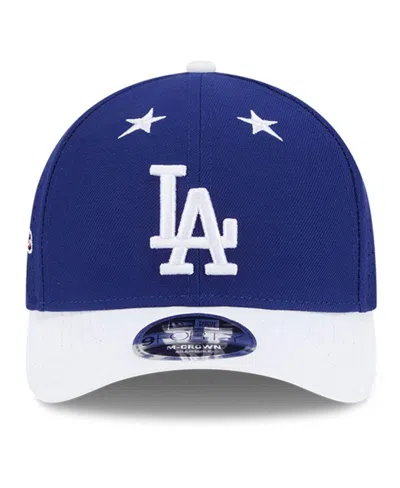 New Era Men's Royal/white Los Angeles Dodgers 2025 Mlb All-star Game 9forty M-crown Adjustable Hat In Blue