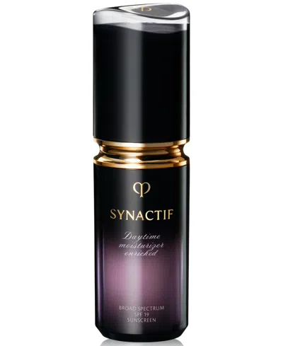 Clé De Peau Beauté Synactif Daytime Moisturizer Enriched Spf 19, 0.7 Oz. In Transparent