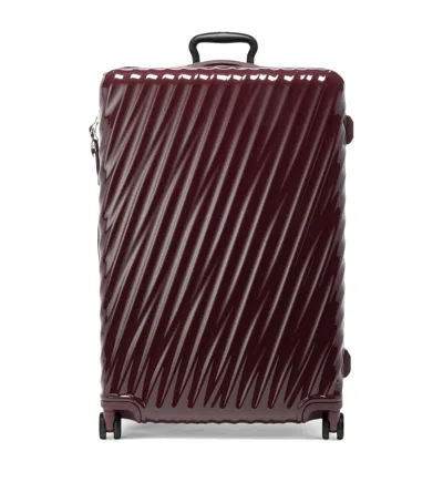 Tumi 19 Degree Check-in Suitcase In Red