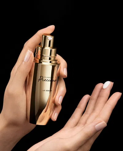 Clarins Precious Le Serum Face Serum 1 Oz. In Transparent