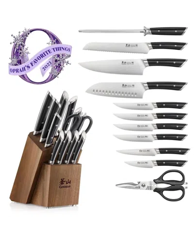 Cangshan Helena Series 12-pc. Knife Block Set In Black