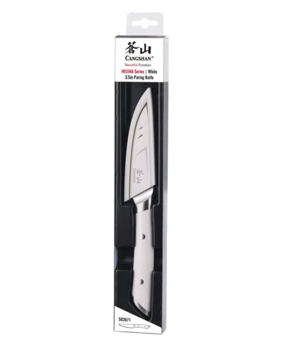 Cangshan Helena Series 3.5" Paring Knife With Sheath In White