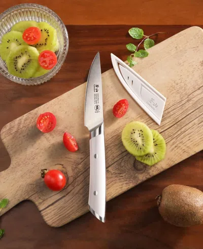 Cangshan Helena Series 3.5" Paring Knife With Sheath In White