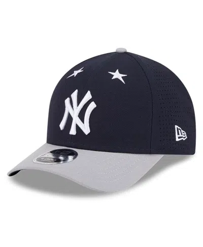 New Era Men's Navy/gray New York Yankees 2025 Mlb All-star Game 9forty M-crown Adjustable Hat In Multi