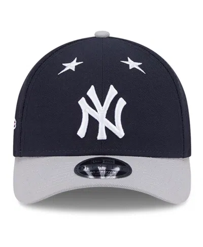 New Era Men's Navy/gray New York Yankees 2025 Mlb All-star Game 9forty M-crown Adjustable Hat In Multi