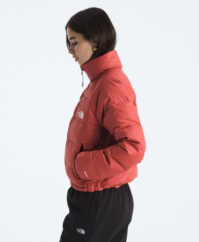 The North Face Hydrenalite Hooded Down Jacket In Red
