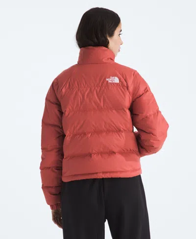 The North Face Hydrenalite Hooded Down Jacket In Red