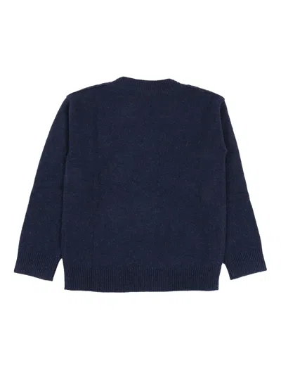 Burberry Kid Boy Knits In Blue